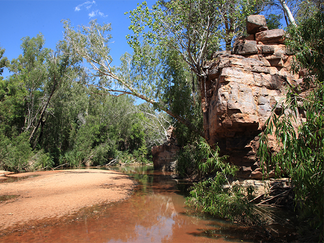 Butterfly Gorge Nature Park tailor made private tours with Kakadu Adventure Tours