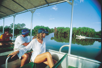 Point Stuart  - Mary River region Australia. The Mary River is approximately 225 kilometres. The population of Saltwater Crocs in Australia may be as high as 200,000 individuals, with the highest concentration in the Top End around Darwin and the Mary River.  